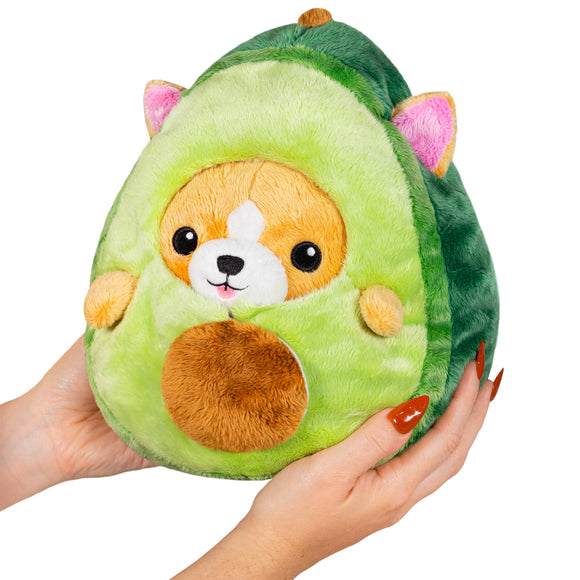 Undercover Corgi in Avocado (7") Plush - Bards & Cards