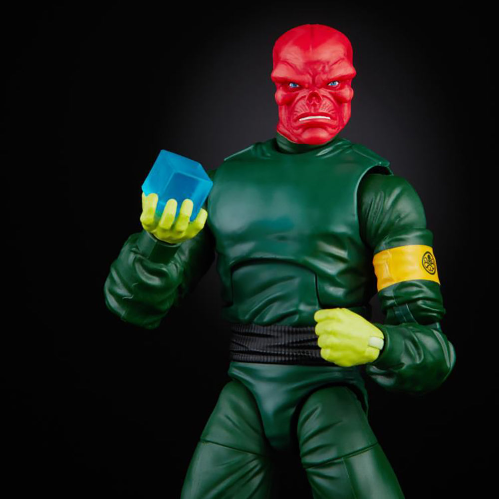 Super Villians Marvel Legends - Red Skull 6-Inch Action Figure (Xemnu Build-A-Figure) - Bards & Cards