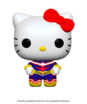 Funko POP! Sanrio x My Hero Academia - Hello Kitty All Might Vinyl Figure - Bards & Cards
