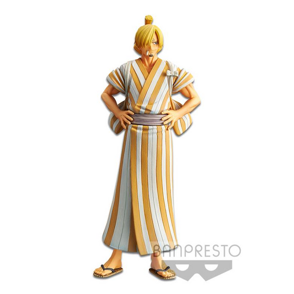 Banpresto: One Piece - DXF ~ The Grandline Men ~ Wanokuni Vol. 5 - Sanji - Bards & Cards