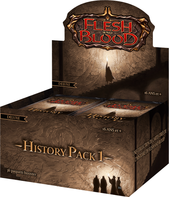 History Pack 1: Black Label [French] - Booster Box - Bards & Cards