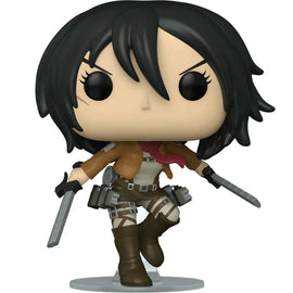 Funko Pop! Attack on Titan: Mikasa Ackermann with Swords - Bards & Cards