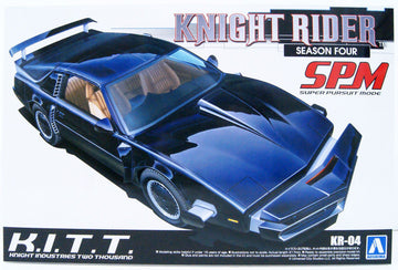 Aoshima: 1/24 Knight Rider Knight 2000 K.I.T.T. SPM Scale Model Kit #KR-04 - Bards & Cards