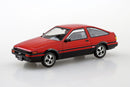 Aoshima: 1/32 The Snap Kit Toyota Sprinter Trueno (High-Flash Two Tone) 1/32 Scale Model Kit #16-B - Bards & Cards