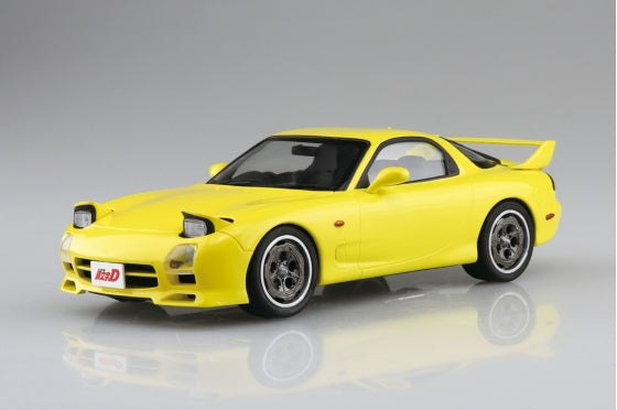 Aoshima: 1/24 Initial D Keisuke Takahashi FD3S Comic Vol.18 SSR Battle Scale Model Kit #18 - Bards & Cards