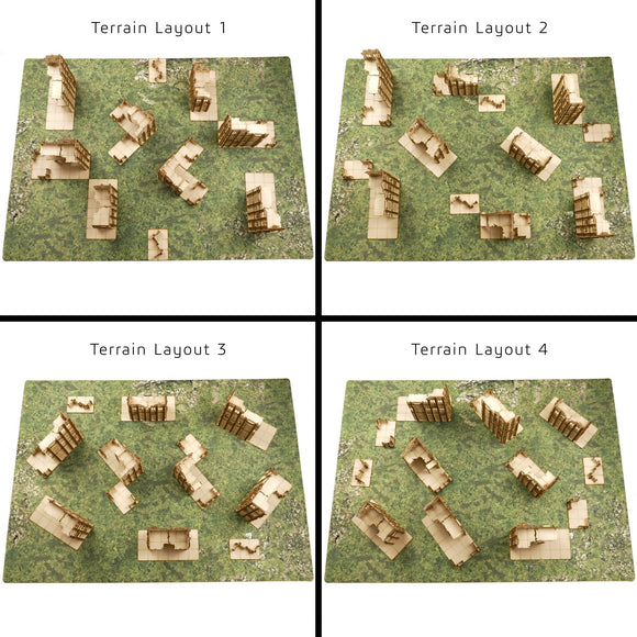Tabletop Stronghold Competitive Terrain Set 2.0 - Bards & Cards