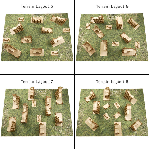 Tabletop Stronghold Competitive Terrain Set 2.0 - Bards & Cards