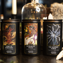 Cantrip Candles - D'Jall, Lord of Bargains 16 oz. - Bards & Cards