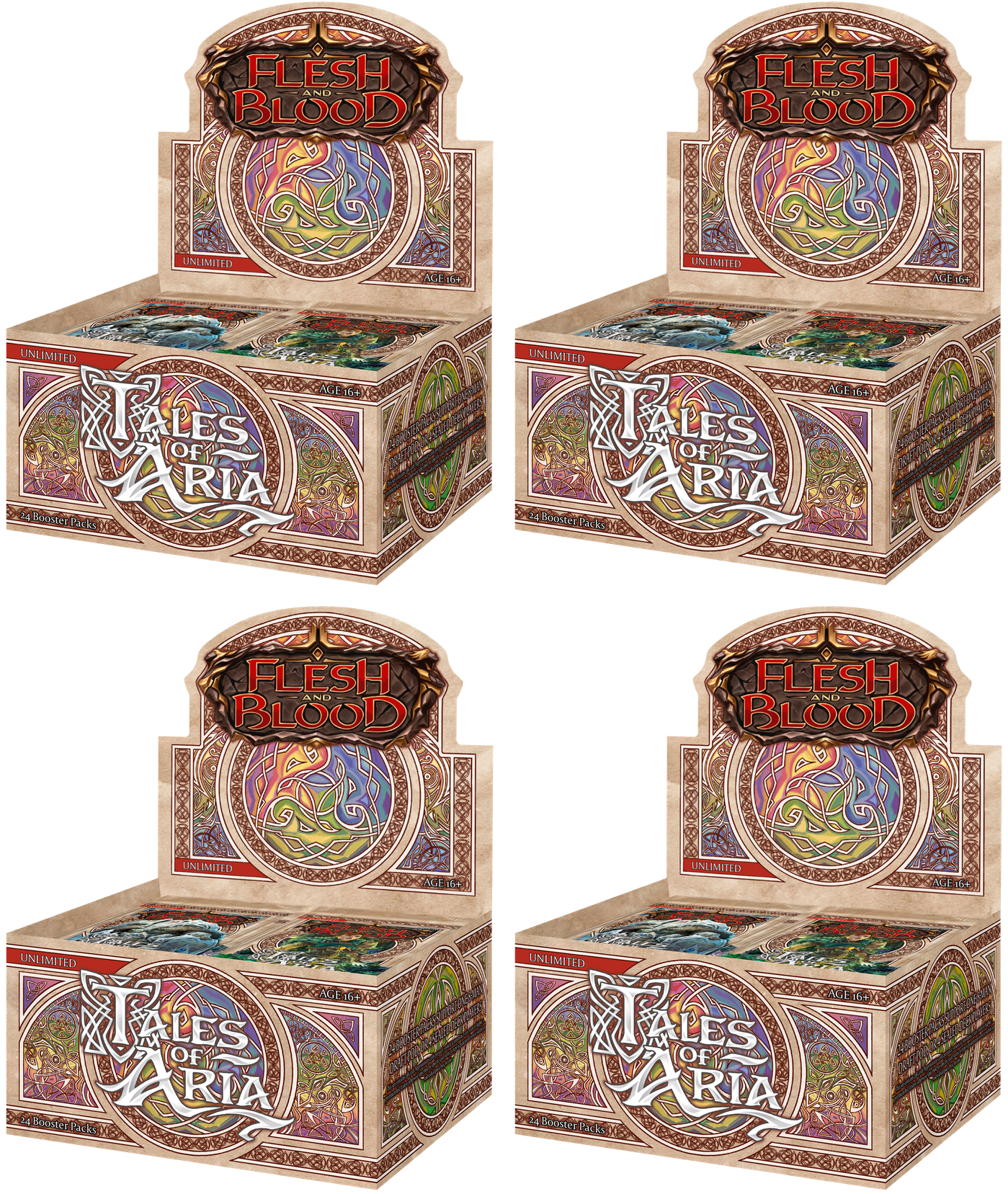 Tales of Aria - Booster Case (Unlimited) - Bards & Cards