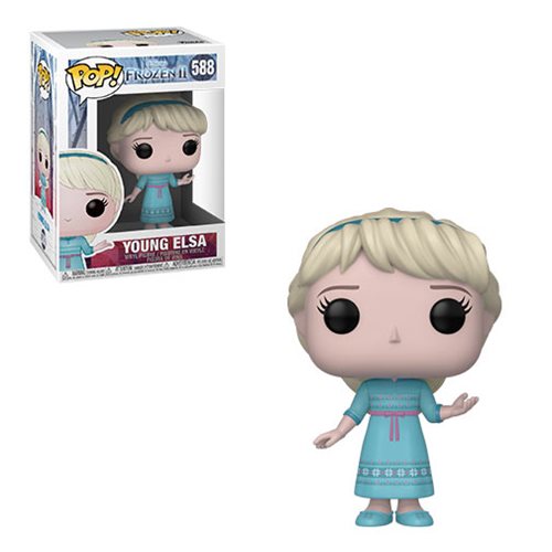 Funko POP! Frozen 2 - Young Elsa Vinyl Figure #588 - Bards & Cards