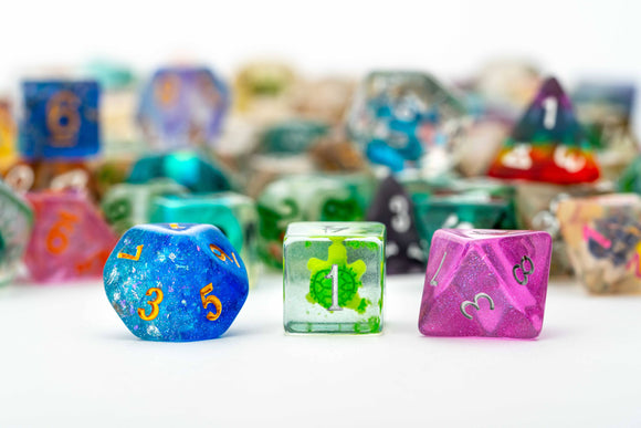 One Pound of Dice from FanRoll - Bards & Cards
