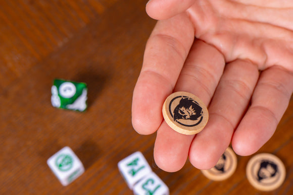 Flapjacks & Sasquatches Dice Game - Bards & Cards