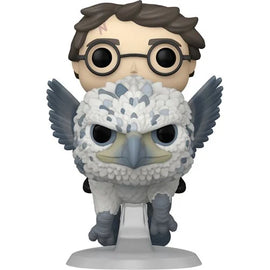 Harry Potter and the Prisoner of Azkaban Harry Potter and Buckbeak Deluxe Funko Pop! Ride #123 - Bards & Cards