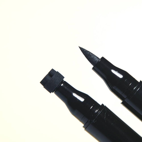 Makeup Spiderweb Stamp and Eyeliner - Bards & Cards