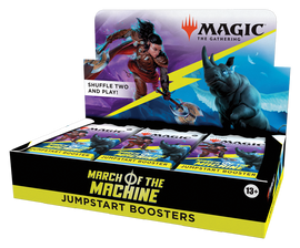 March of the Machine - Jumpstart Booster Display - Bards & Cards