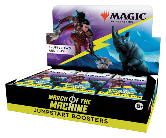 March of the Machine - Jumpstart Booster Display - Bards & Cards