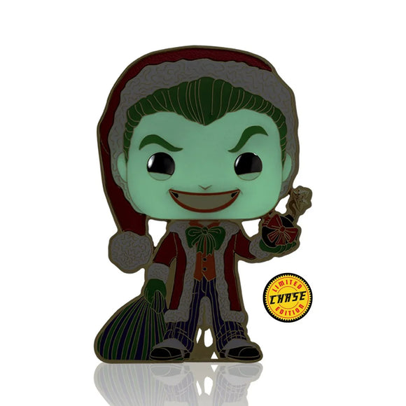 Funko Pin: DC Comics Holiday The Joker as Santa - Bards & Cards