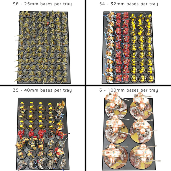 MagCase XL 2.0 MDF Magnetic Carrying Case / Display Case For Miniatures - Bards & Cards