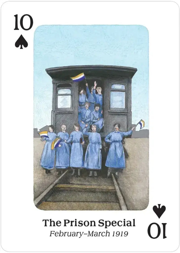 Women's Suffrage Playing Card Deck - Bards & Cards