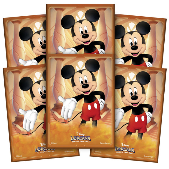 Card Sleeves (Mickey Mouse / 65-Pack) - Bards & Cards