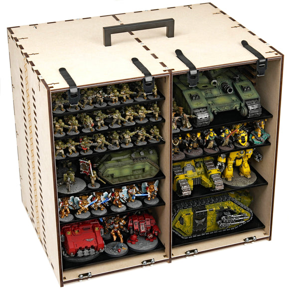 MagCase XL 2.0 MDF Magnetic Carrying Case / Display Case For Miniatures - Bards & Cards