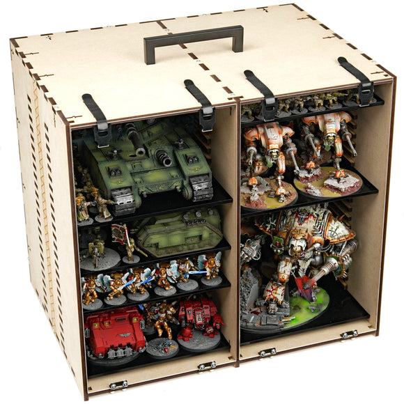 MagCase XL 2.0 MDF Magnetic Carrying Case / Display Case For Miniatures - Bards & Cards