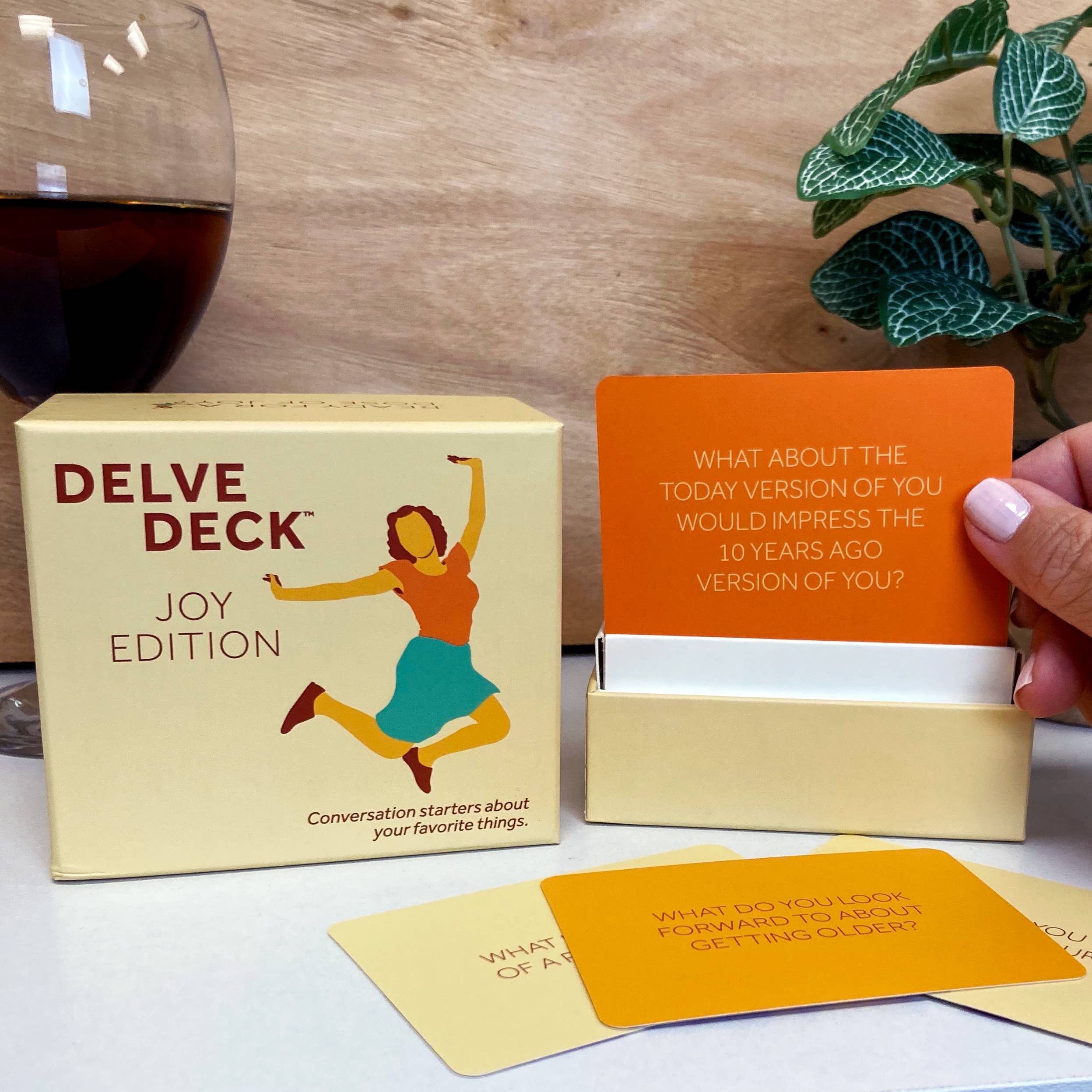 Delve Deck Conversation Cards - Joy Edition - Bards & Cards