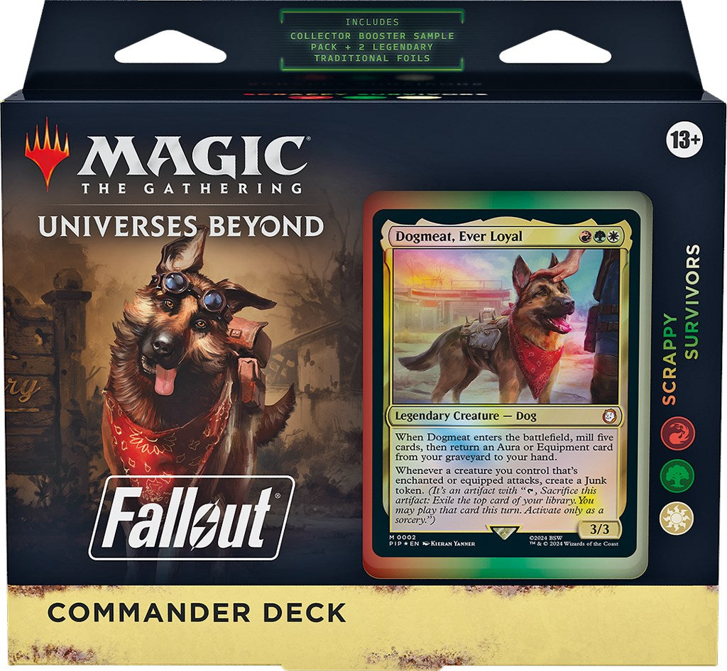 Fallout: Out of the Vault - Scrappy Survivors Commander Deck - Bards & Cards