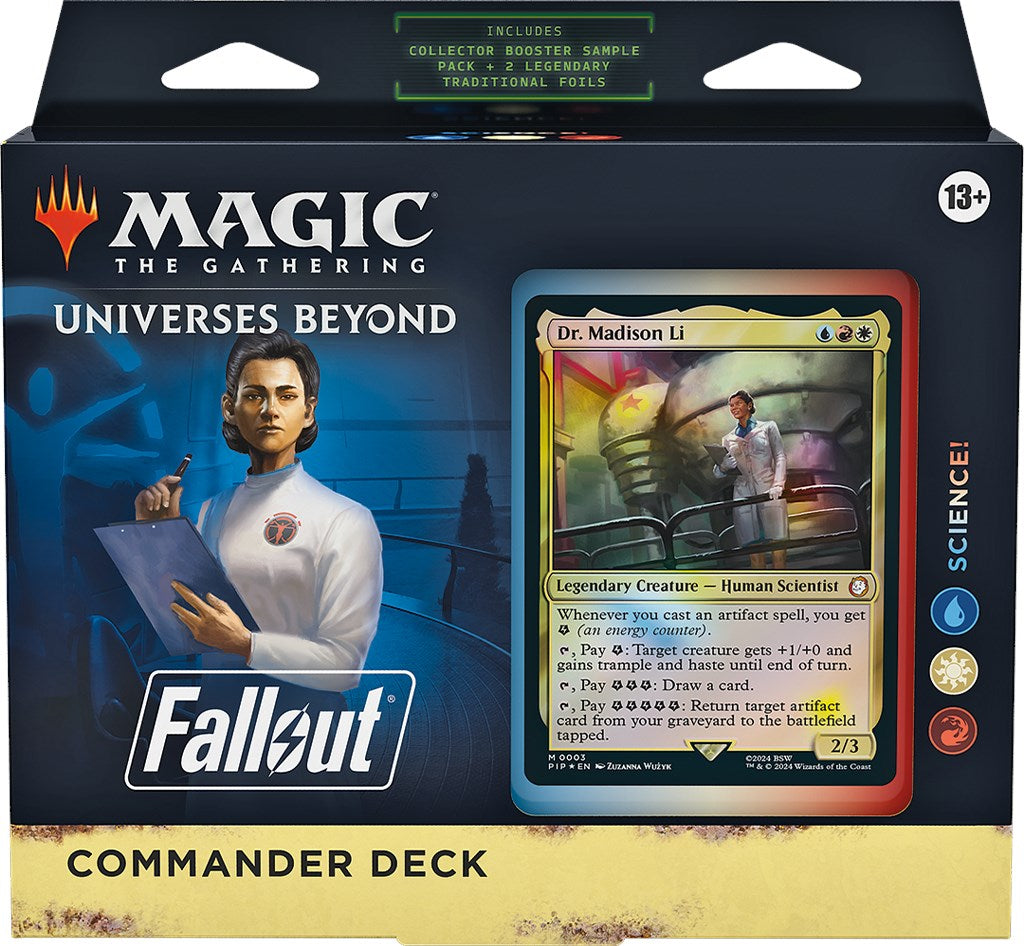 Fallout: Out of the Vault - Science! Commander Deck - Bards & Cards