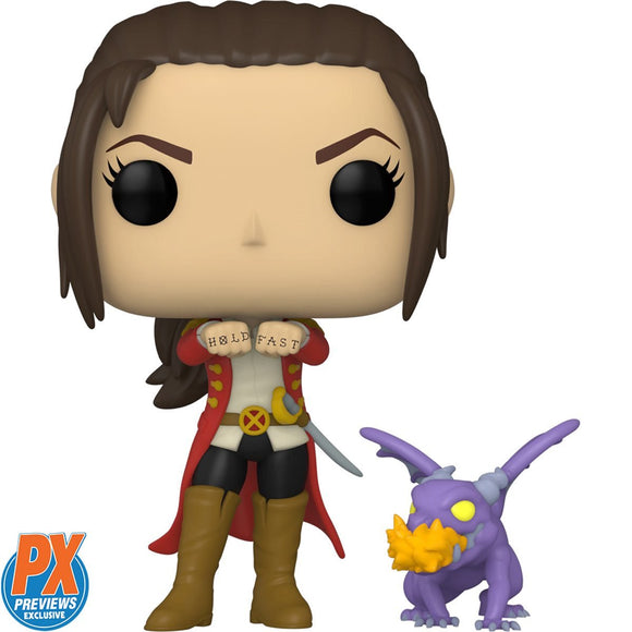 Funko Pop! X-Men: Kate Pryde with Lockheed - Previews Exclusive - Bards & Cards