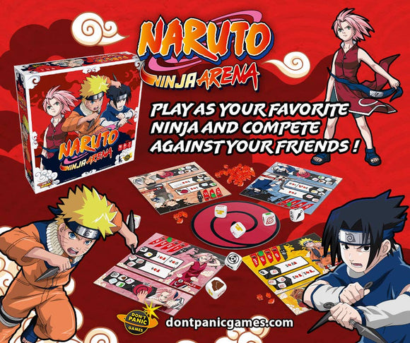 Naruto Ninja Arena - New Format - Japanime Games - Bards & Cards