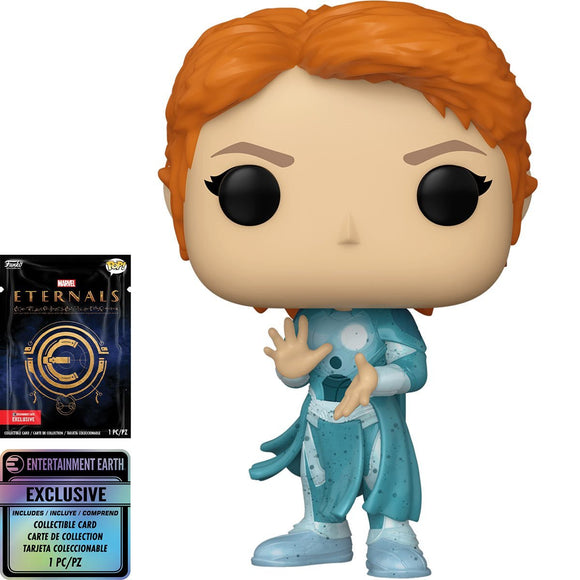 Funko Pop! Eternals: Sprite with Collectible Card - Entertainment Earth Exclusive - Bards & Cards