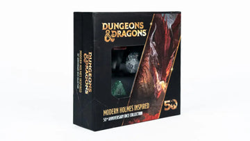 D&D 50th Anniversary Modern Holmes Inspired Dice Set - Bards & Cards