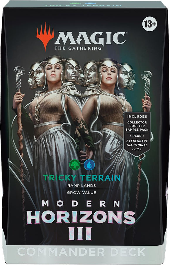 Modern Horizons 3 - Commander Deck (Tricky Terrain) - Bards & Cards