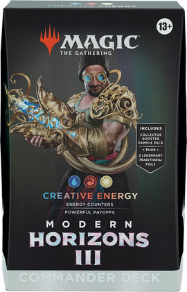 Modern Horizons 3 - Commander Deck (Creative Energy) - Bards & Cards