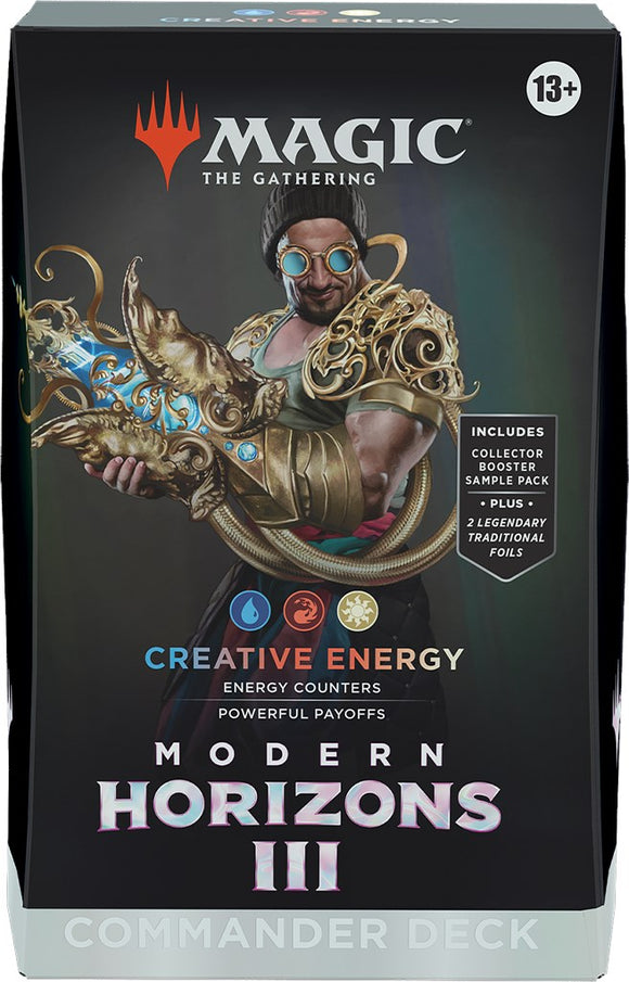 Modern Horizons 3 - Commander Deck (Creative Energy) - Bards & Cards