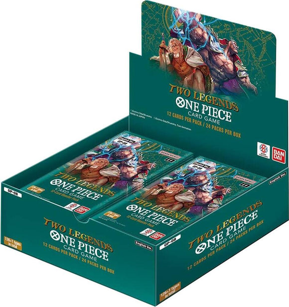 One Piece TCG: Two Legends - Booster Display (24 Packs) - Bards & Cards