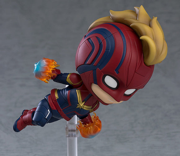 Good Smile Company: Nendoroid: Captain Marvel - Captain Marvel Hero's Edition DX Version #1154-DX - Bards & Cards