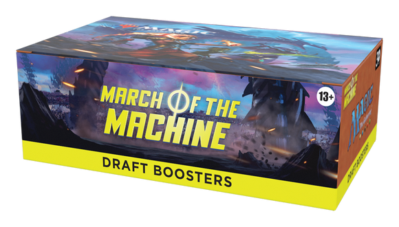 March of the Machine - Draft Booster Display - Bards & Cards