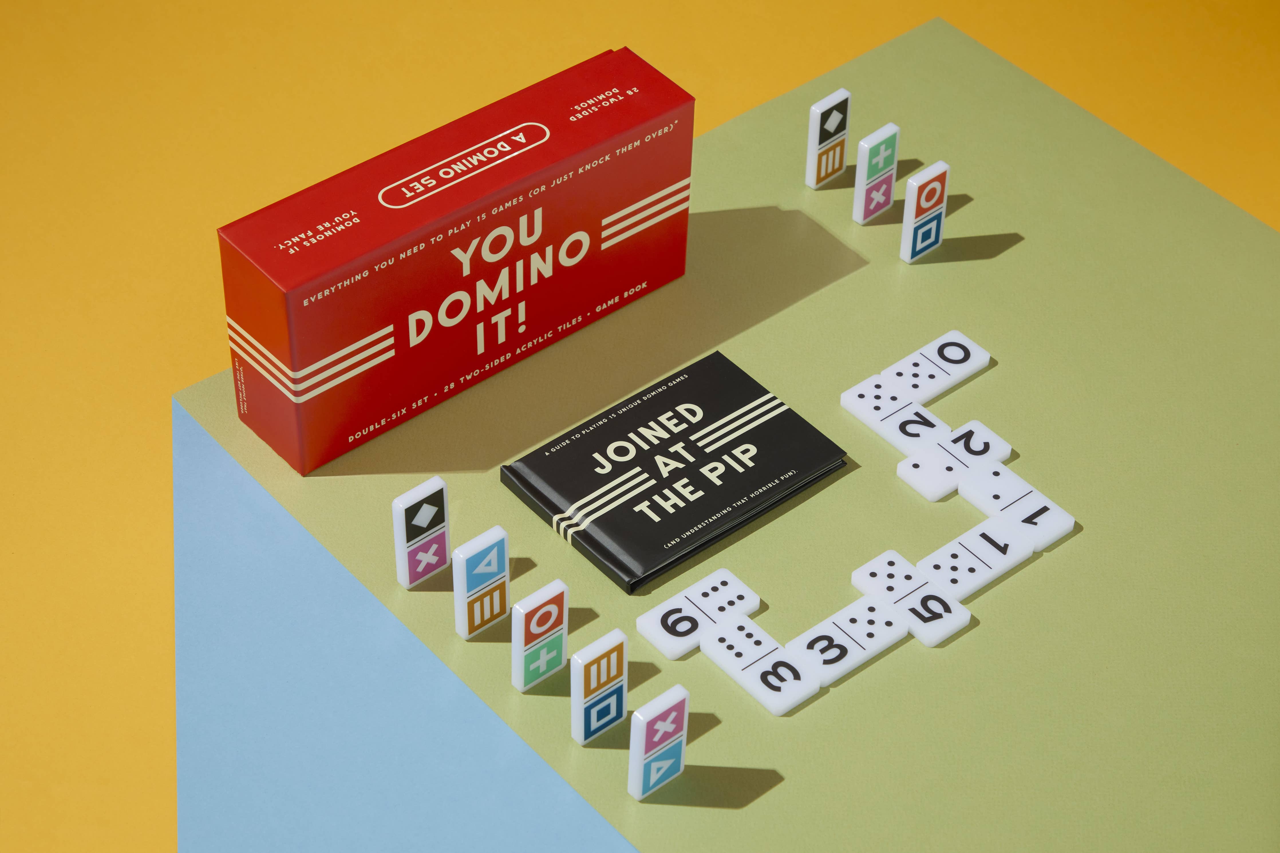 You Domino It! Domino Game Set - Bards & Cards