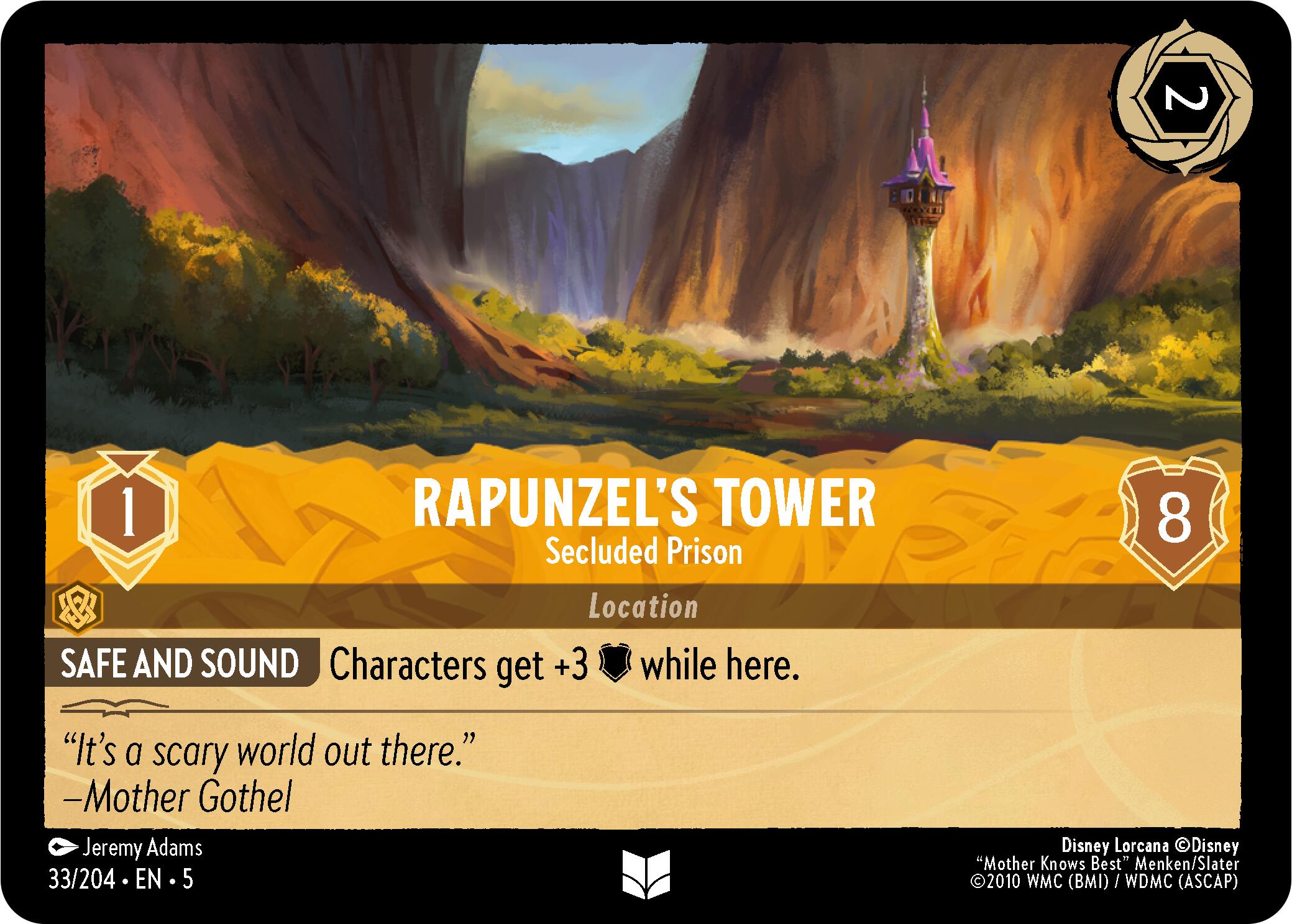 Rapunzel's Tower - Secluded Prison (33/204) - Shimmering Skies