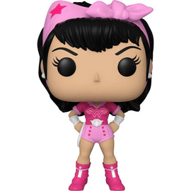 Funko Pop! DC Bombshells: Wonder Woman Breast Cancer Awareness - Bards & Cards