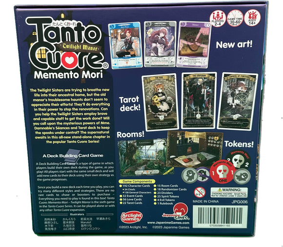 Tanto Cuore: Memento Mori - Bards & Cards