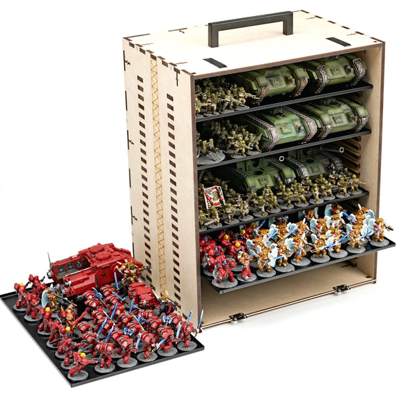 MagCase 2.0 MDF Magnetic Carrying Case / Display Case For Miniatures - Bards & Cards