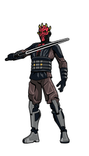 FiGPiN: Star Wars - Darth Maul [Darksaber] #575 - Bards & Cards