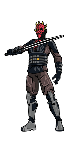 FiGPiN: Star Wars - Darth Maul [Darksaber] #575 - Bards & Cards