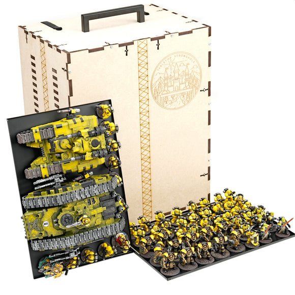 MagCase 2.0 MDF Magnetic Carrying Case / Display Case For Miniatures - Bards & Cards