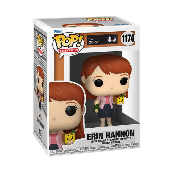 Funko Pop! The Office: Erin with Happy Box & Champagne - Bards & Cards