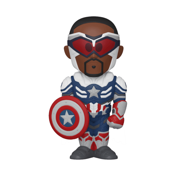 Funko Vinyl Soda: Captain America - The Falcon & The Winter Soldier - Bards & Cards