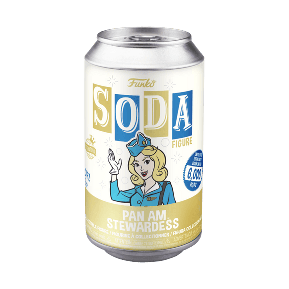 Funko Vinyl Soda: Pan Am - Stewardess - Bards & Cards